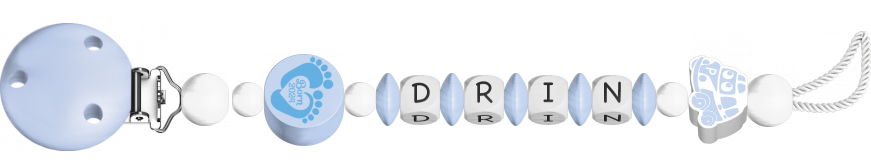 personalisierte Schnullerkette