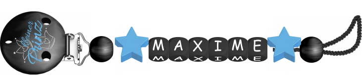 personalisierte Schnullerkette