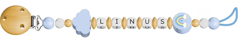 personalisierte Schnullerkette