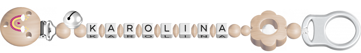 personalisierte Schnullerkette