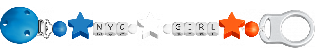 personalisierte Schnullerkette