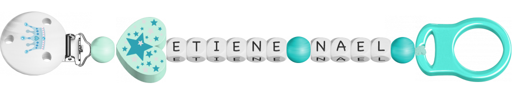 personalisierte Schnullerkette