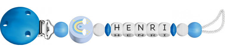 personalisierte Schnullerkette