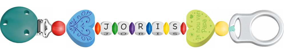personalisierte Schnullerkette