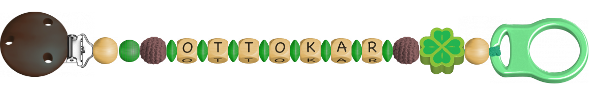 personalisierte Schnullerkette