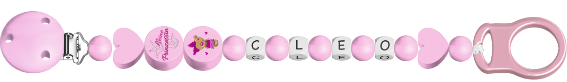 personalisierte Schnullerkette