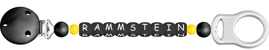personalisierte Schnullerkette