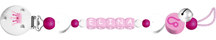 personalisierte Schnullerkette