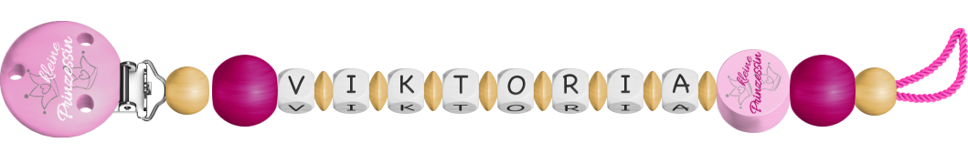 personalisierte Schnullerkette