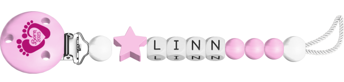 personalisierte Schnullerkette
