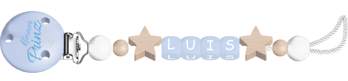 personalisierte Schnullerkette