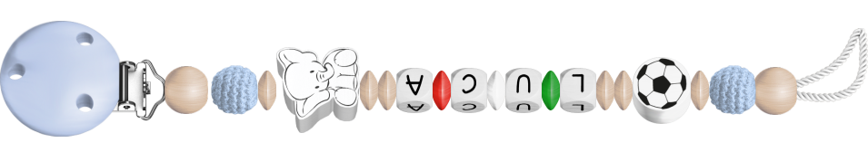 personalisierte Schnullerkette