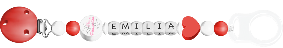 personalisierte Schnullerkette