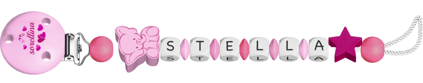 personalisierte Schnullerkette