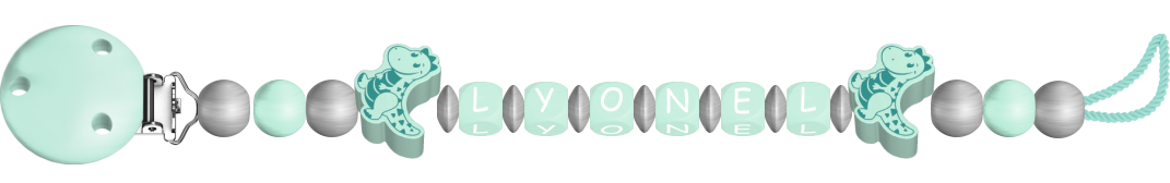 personalisierte Schnullerkette