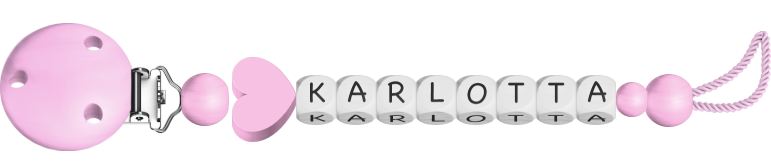personalisierte Schnullerkette