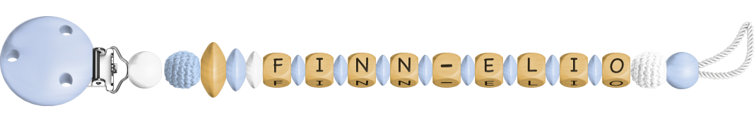 personalisierte Schnullerkette