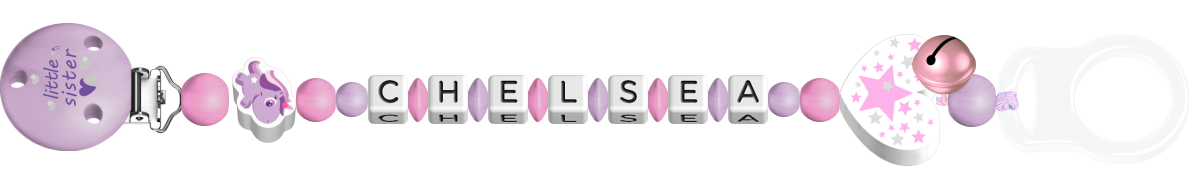 personalisierte Schnullerkette