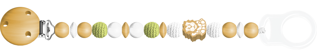 personalisierte Schnullerkette