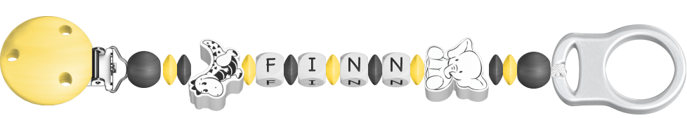 personalisierte Schnullerkette