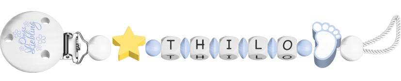 personalisierte Schnullerkette